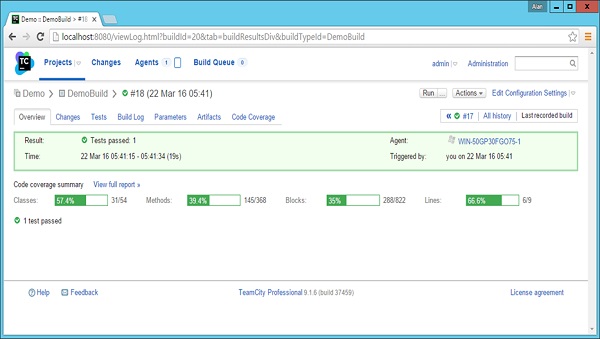 Code Coverage