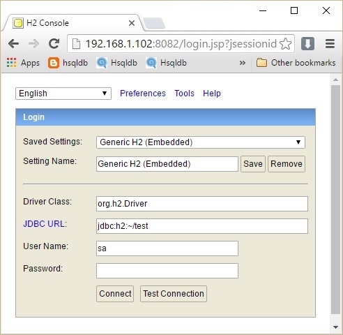 Database Installation