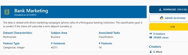 Machine Learning Databases