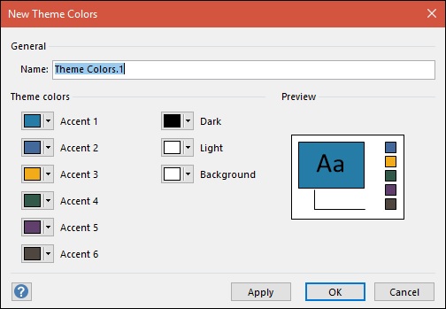 Theme Colors 1