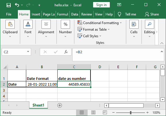 Date Format